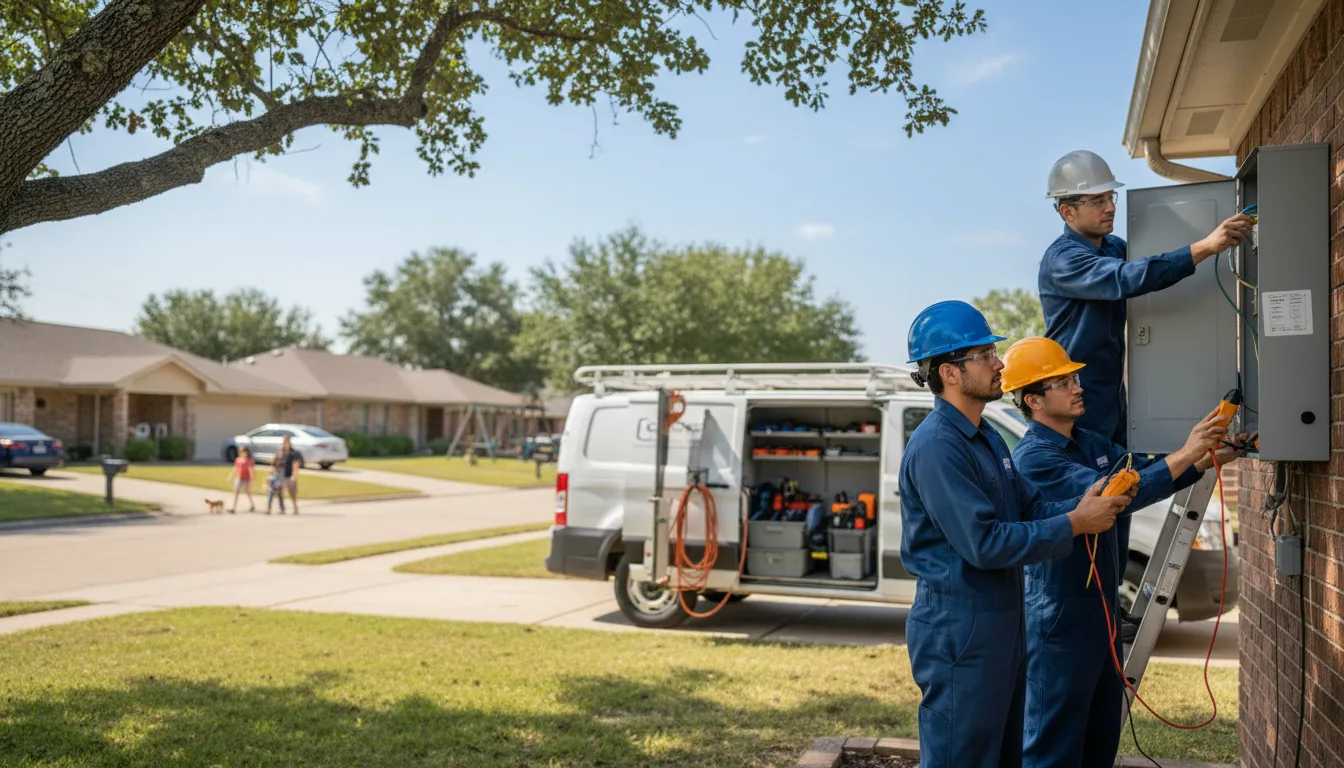 Certified electrician providing emergency electrical services in Tylerton, MD